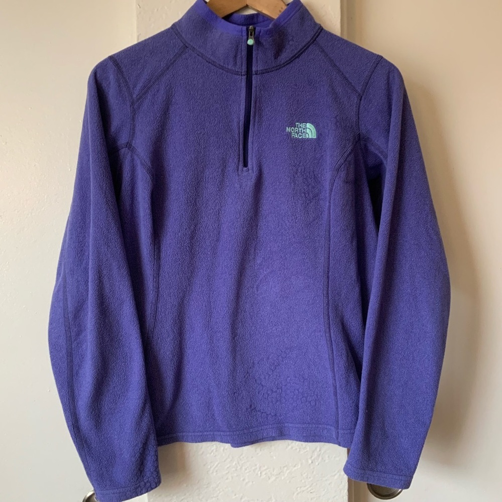 The North Face Fleece half zip Sweater Jacket